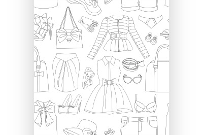 Ladies Clothing and Accessories pattern