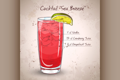 Cocktail Sea Breeze