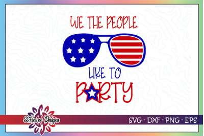 We are the people like to party svg