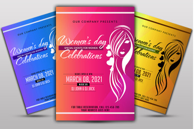 &nbsp;Women&#039;s day &nbsp;Flyer