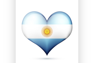 Argentina Heart flag icon