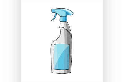 cleaning spray bottle