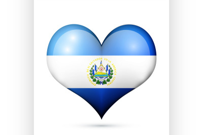 El Salvador Heart flag icon