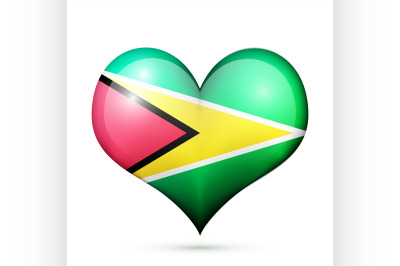 Guyana Heart flag icon