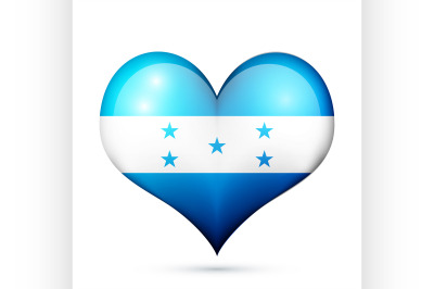 Honduras Heart flag icon