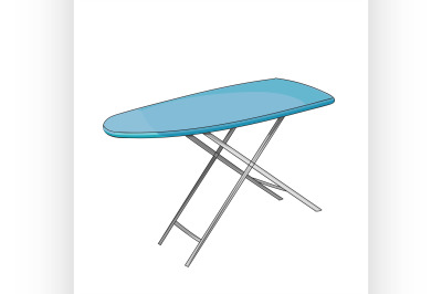 Empty ironing board