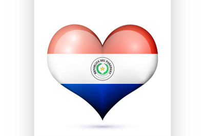 Paraguay Heart flag icon