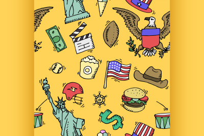 American Doodle set color pattern