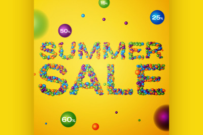 Summer sale poster