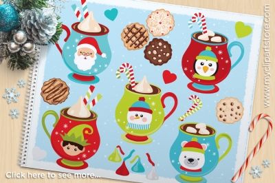 Hot Chocolate Vector Clipart