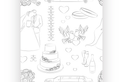 Wedding day pattern