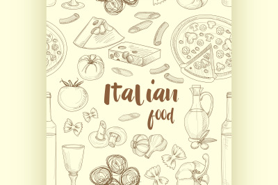Italian food pattern