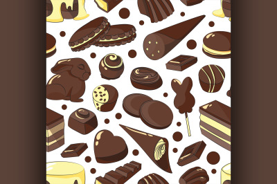 Chocolate set pattern