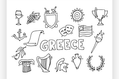 Greece Landmarks and cultural features .