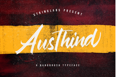 Austhind - Stylish Brush Font