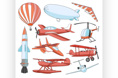 Aviation Icons Set