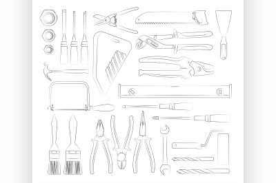 Construction tools set