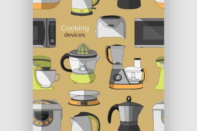 Cooking devices pattern