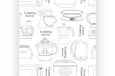 Cooking devices pattern