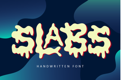 Slabs - Abstract Font