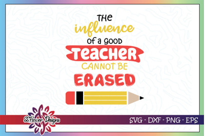 The influence of a good teacher Graphic