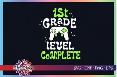 1st grade level completed game graphic