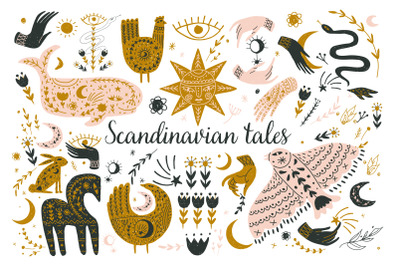 Scandinavian Nordic Folk Art