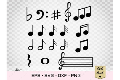 Music Notes SVG