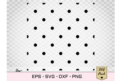 Polka Dot seamless pattern SVG