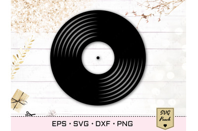 Vinyl Record SVG