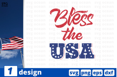 1 BLESS THE USA svg bundle&2C;&amp;nbsp;quotes cricut svg