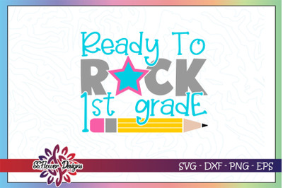 Ready to rocks 1st grade pencil graphic