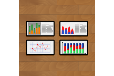 Infochart annual on tablets