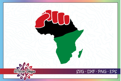 Africa fist svg&2C; africa map svg&2C; black lives matter svg