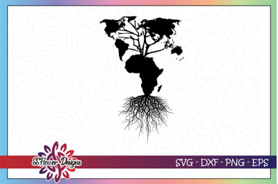 Africa roots svg&2C; my roots svg&2C; black lives matter svg