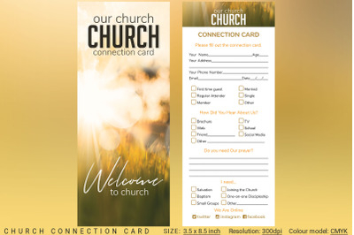 Church Connection Card