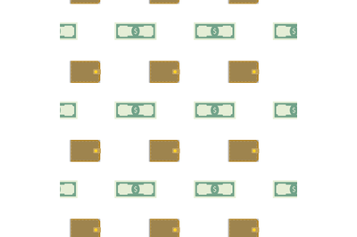 Money seamless pattern