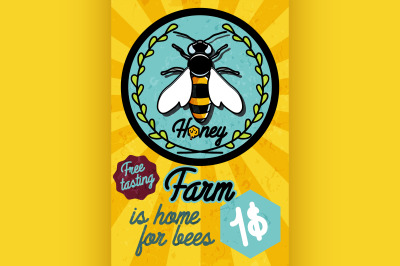 Honey farm banner