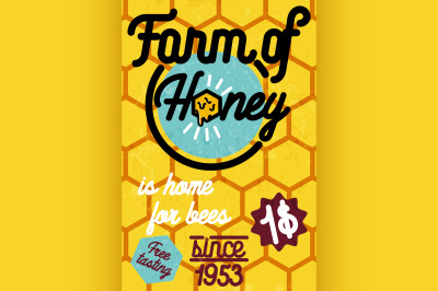 Honey farm banner