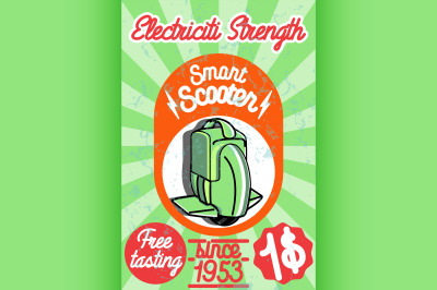 Smart scooter banner