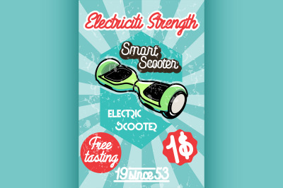 Smart scooter banner