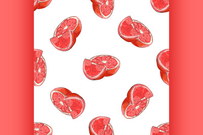 Colorful Grapefruit pattern