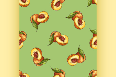 Pattern of peaches