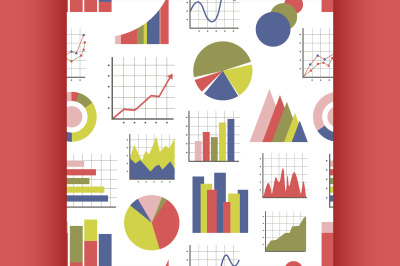 Business Infographic icons pattern