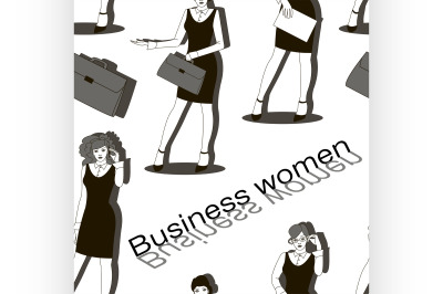 Business women set pattern