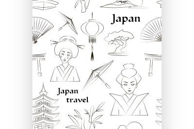 Japan travel pattern