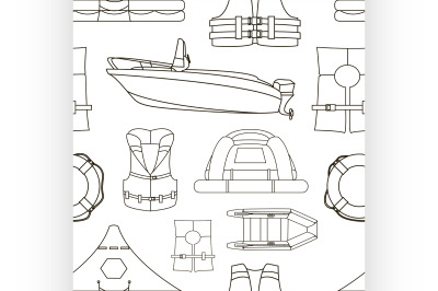 Water rescue set pattern