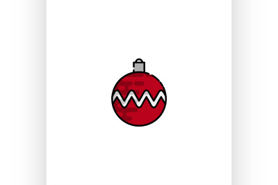 Christmas flat icon