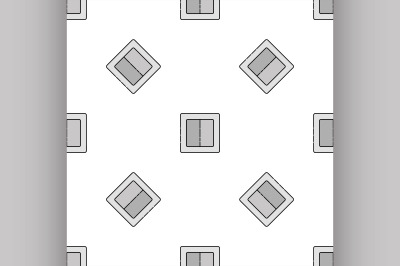 electricity flat icon pattern