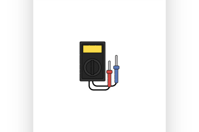 Electricity flat icon